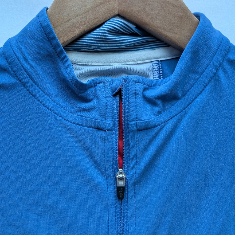 Rapha Souplesse Full Zip Cycling Jersey Royal Blue Women's Medium (Fitted) - Picture 4 of 9